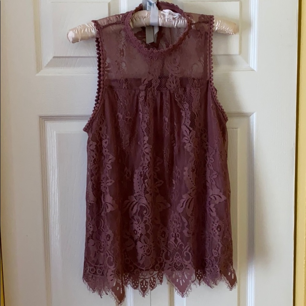 CoCo Jamison Plum  Lace Beauty.
